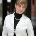 Участница конкурса красоты