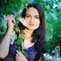 Участница конкурса красоты