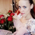 Участница конкурса красоты