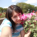 Участница конкурса красоты
