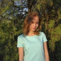 Участница конкурса красоты